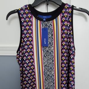 Apt. 9 multi colored tank.